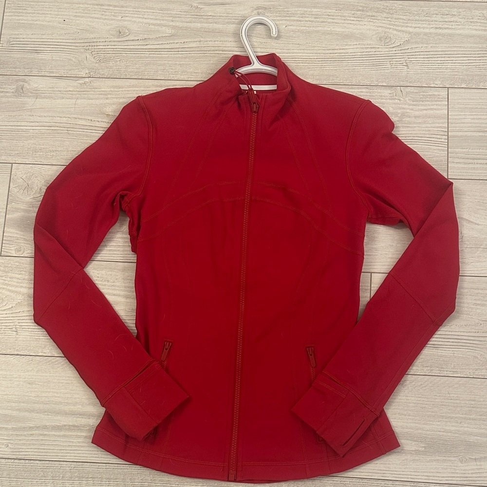 Lululemon Red Define Jacket (size 6)